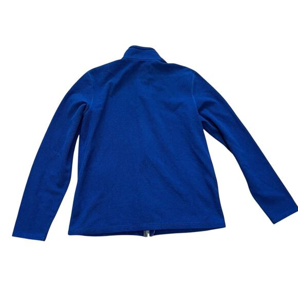 LL Bean Sweatshirt Men's M Slightly Fitted Lightweight Fleece Blue Gorpcore - Picture 4 of 5